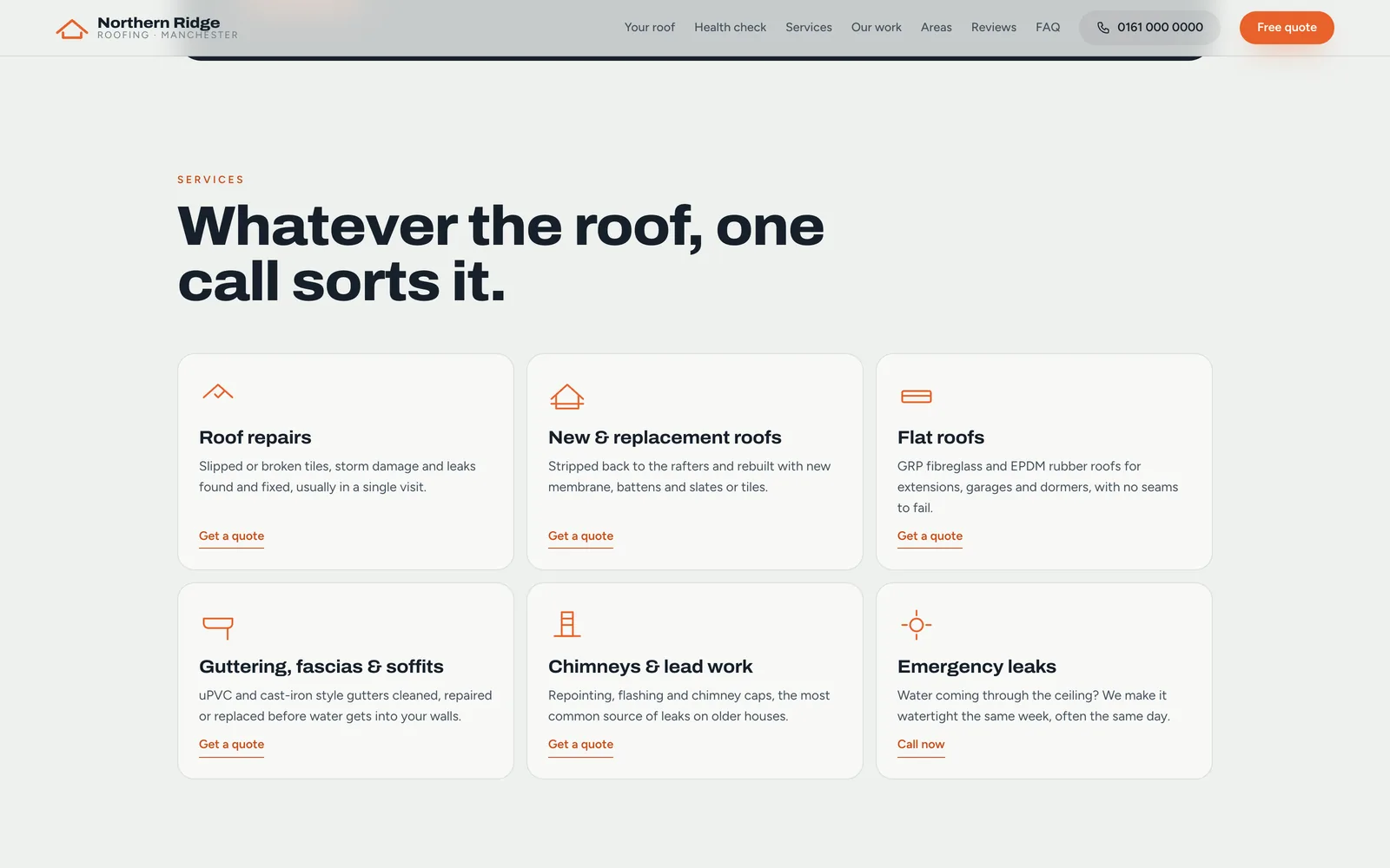 Every job, one tap from a quote.