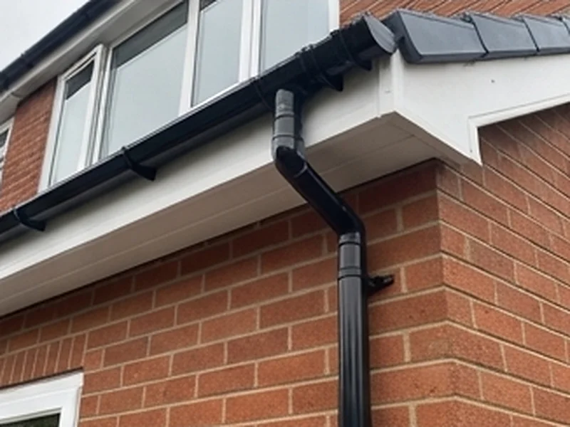 Fascias & guttering in Chorlton, after