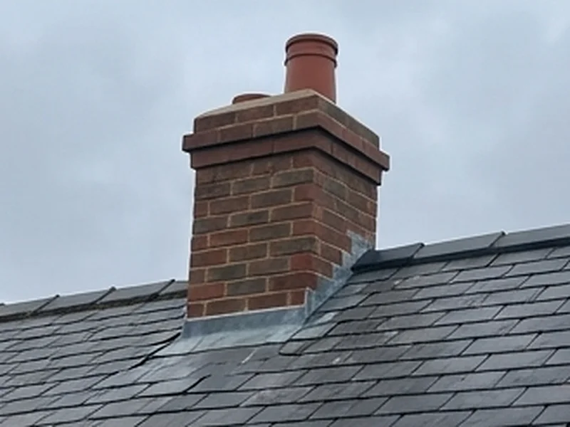 Chimney & lead work in Salford, after