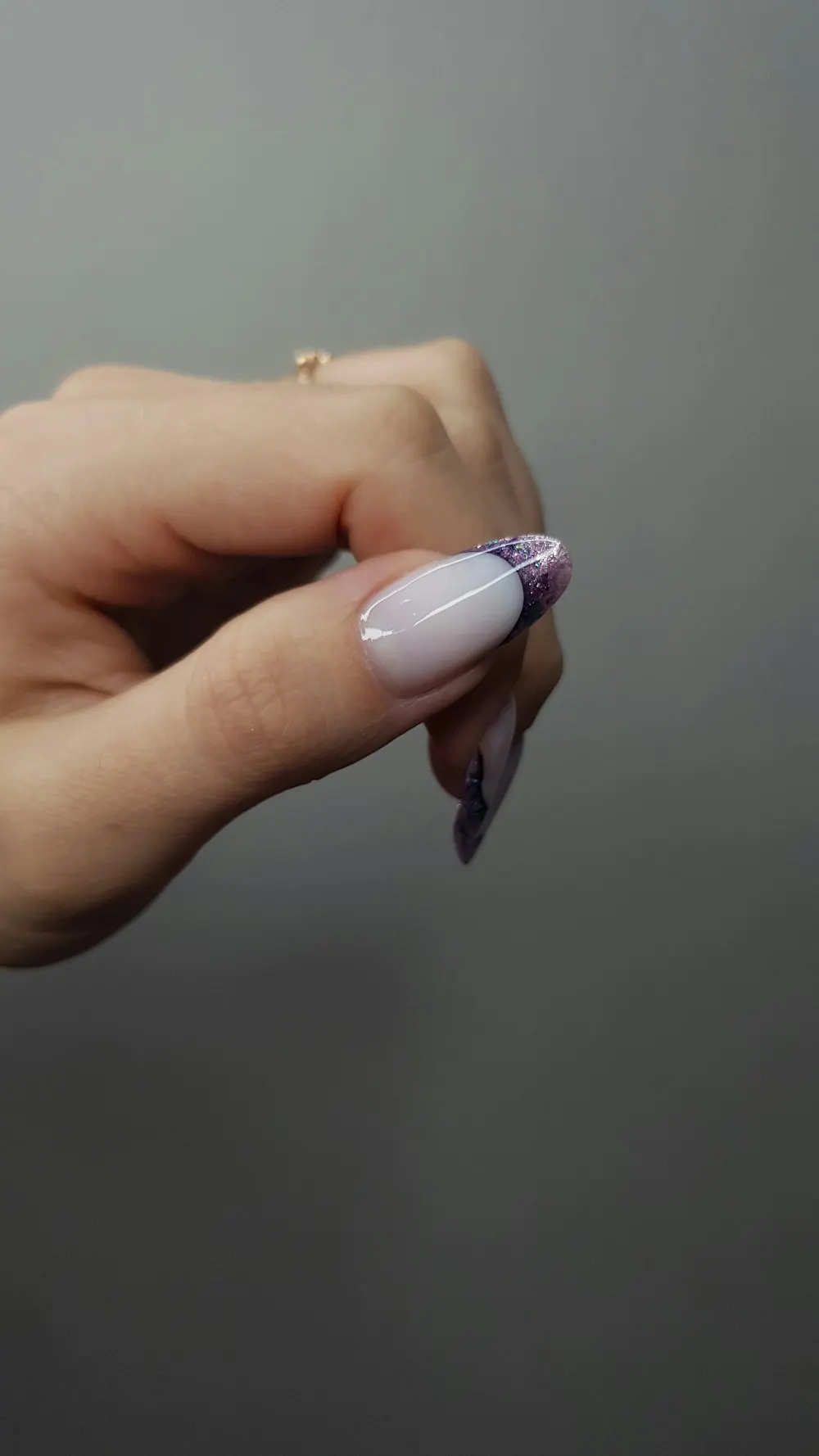 Micro glitter French set